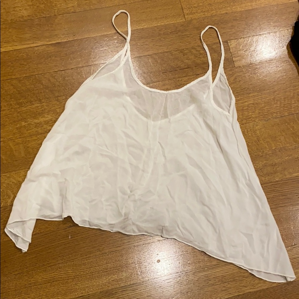 Loose white tank